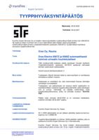 Approval/Declaration STF