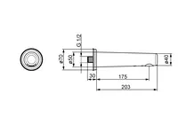 Oras Electra, Washbasin faucet, 3 V, 6188