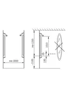 Oras Electra, Shower panel, 6 V, 6661F