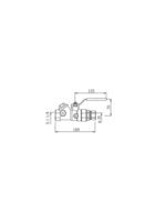 Oras, Ventilis siurbliui, DN32, Cu35, 413035