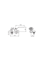 Oras, Line adjustment valve, DN40, 410040