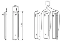 Oras Electra, Duschpanel, 12 V, 6661STX