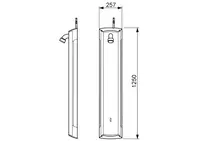 Oras Electra, Shower panel, 6 V, 6661S