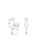 Oras Electra, Urinal flusher, 6 V, 6467