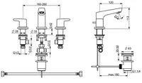 Oras Saga, Washbasin faucet, 3941