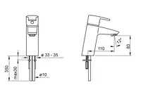 Oras Cubista, Washbasin faucet, 2810