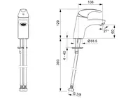 Oras Polara, Bateria umywalkowa, 1411F