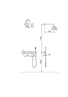 Oras Signa, Frontplate for rain shower, 230/12 V, 2272