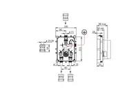 Oras Electra, Body for washbasin or shower faucet, 6217A