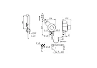 Oras Optima, Smart Bidetta unit, 230/5 V, 197096