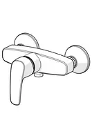 Oras Safira, Shower faucet, 1063U