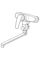 Oras Safira, Shower faucet, 1073