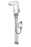 Oras Medipro, Izlietnes jaucējkrāns, 6 V, Bluetooth, 5551F