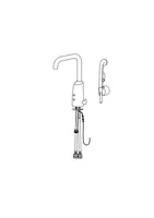 Oras Electra, Washbasin faucet, 12 V, 6337F