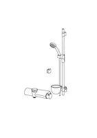 Oras Eterna, Shower faucet with shower set, 3 V, 6388