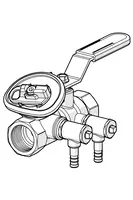 Oras, Line adjustment valve, DN50, 410250