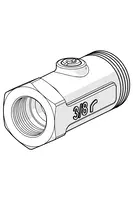 Oras Stabila, Shut-off connector, DN10, L=50, 435010