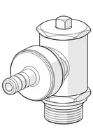 Oras, Measuring and drain aggregate, G3/8, 436002