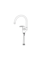 Oras Safira, Kitchen faucet, 1038FJ-01