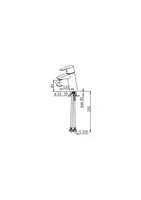 Oras Cubista, Washbasin faucet, 2810F