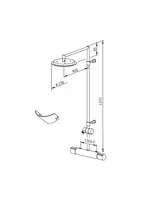 Oras Cubista, Shower system, 2891