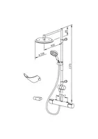 Oras Cubista, Shower system, 2892