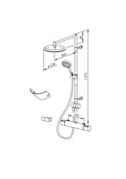 Oras Cubista, Shower system, 160cc, 2893