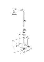 Oras Electra, Shower faucet, 6 V, 6195