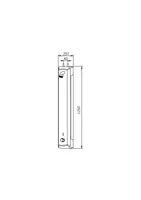 Oras Electra, Shower panel, 12 V, 6664ST