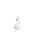 Oras, Coupling for overhead shower pipe, 230100