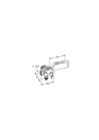 Oras, Line adjustment valve, DN10, 410010