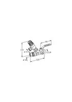 Oras, Feed valve, DN20, Cu18, 414018