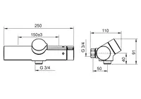 Oras Oramix, Shower faucet, 7261