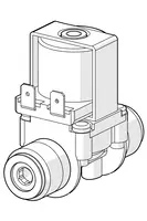 Solenoid valve complete