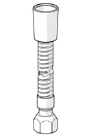 Oras, Shower hose, L=2000, G1/2xG3/8, 241114