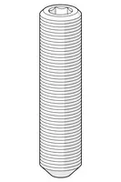 Spärrskruv (10 st.), M6x25
