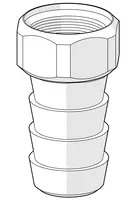 Oras, Slangekupling, G3/4, D20, 223013