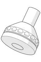 Oras, Hovedbruser, 12 l/min, 305