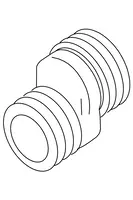 Oras, Eccentric coupling pair, M26x1.5-G3/4, 119710/2