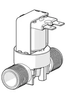 Magnetventil, komplett, 12 V