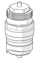 Spindle housing, DN15 S