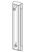 Oras Electra, Shower panel, 6 V, 6664G