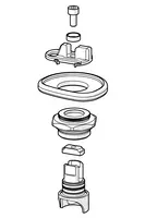 Oras, Adjustment pin full, DN20, 419882