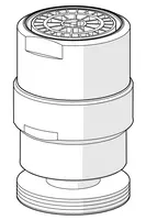 Oras, Luftblander med kugleled, M24x1/M24x1, 232511