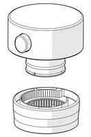 Temperature control handle