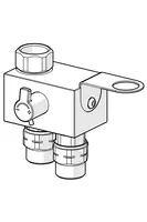 Mixing valve, low pressure