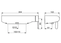 Oras Inspera, Shower faucet, 3060