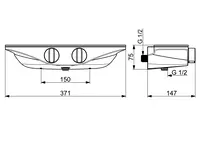 Oras Esteta, Shower faucet, 7560-15