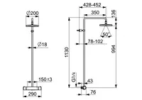 Oras Nova, Shower system, 7400