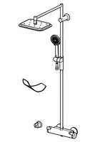 Oras Optima, Shower system, 7192-33